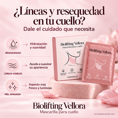 MASCARILLA BIO-LIFTING CUELLO | VELLORA CHILE